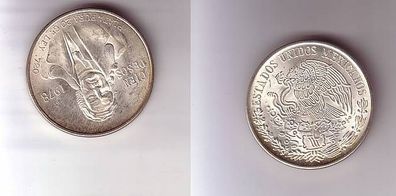 100 Pesos Silber Münze Mexiko 1978