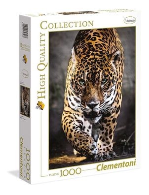 Clementoni High Quality Collection Puzzle Der Gang des Jaguar 1000 Teile Puzzel