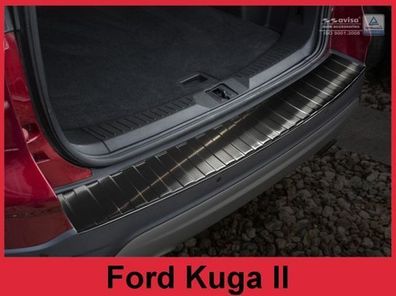 Ladekantenschutz | Edelstahl passend für Ford Kuga II / Ford Kuga II Vignale