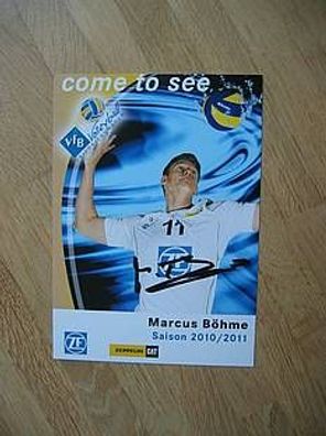 Volleyball VfB Friedrichshafen Marcus Böhme - handsigniertes Autogramm!!!