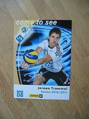 Volleyball VfB Friedrichshafen Jeroen Trommel - handsigniertes Autogramm!!!