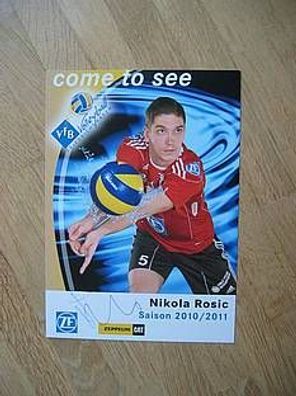Volleyball VfB Friedrichshafen Nikola Rosic - handsigniertes Autogramm!!!