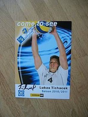 Volleyball VfB Friedrichshafen Lukas Tichacek - handsigniertes Autogramm!!!