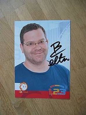 ZDF Fernsehstar Elton - handsigniertes Autogramm!!!