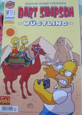 Bart Simpson Comic Nr. 57 Wüstling Die Simpsons