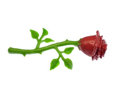 Rose Brosche Miniblings Valentinstag Blume Blumen Anstecknadel Frühling Liebe