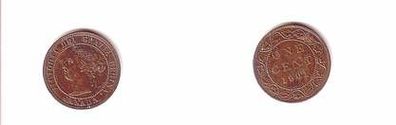 1 Cent Kupfer Münze Kanada 1901