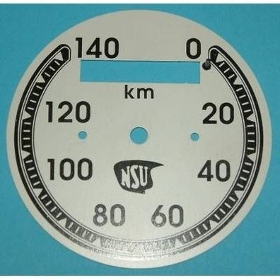 Zifferblatt für NSU Konsul-Tachometer