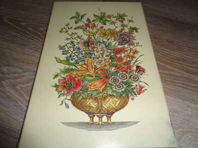 Briefpapier aus DDR Zeiten - Blumenkorb
