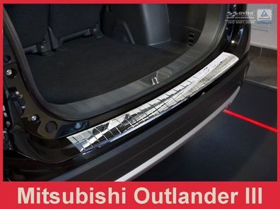 Ladekantenschutz | Edelstahl passend für Mitsubishi Outlander III PHEV FL2020->