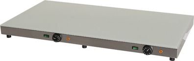 Buffet Wärmeplatte Heizplatte VR1000 - 100 x 50 x 7cm - 1200W - Kochplatte: Glas neu
