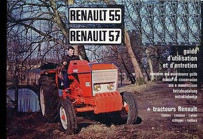 Betriebsanleitung Renault 55 + 57 (R 7231 R 7241 R 7291