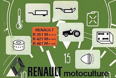 Betriebsanleitung Renault R351M R421M R461M (R7411), R421M(R7421), R461M(R7431)