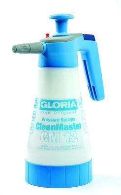 GLORIA Clean Master CM 12 Drucksprühgerät geeignet für Säure & Lauge 1,25L