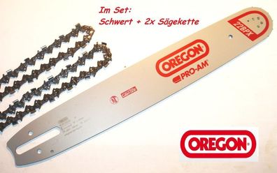 OREGON PRO-AM 22 BPX Schwert 40 cm & 2x Sägekette 22BPX067E - STIHL MS