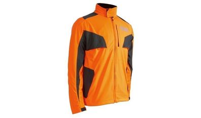 OREGON Yukon Forstjacke Jacke in Warnfarbe Orange - Stretchgewebe Größe XL