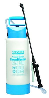 GLORIA Clean Master CM 50 Drucksprühgerät geeignet für Säure & Lauge 5L