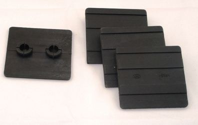 4x Einhell BT-LS 610 B - Gleitplatten UNTEN - für Holzspalter