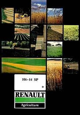 Betriebsanleitung Renault 106 - 14 SP (R7832)