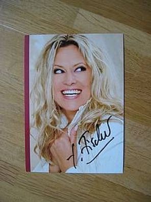 Schlagerstar Evelyn Fischer - handsigniertes Autogramm!!!