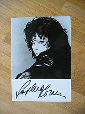 Schauspielerin Sophia Loren handsigniertes Autogramm!!!