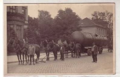 16655 Foto Ak Hannover Pferdetransport um 1930
