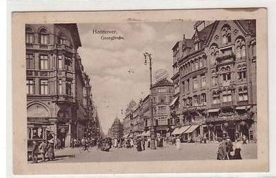 15687 Feldpost Ak Hannover Georgstrasse 1918
