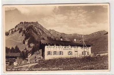 40162 Ak Unspitze Starzeljoch Gasthaus Rose um 1940