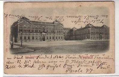 41928 Präge Ak Würzburg königliche Residenz 1906