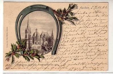 41533 Ak Aachen Dom von der Jesuitenkirche aus 1901