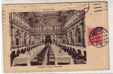 40982 Ak Hannover Kastens Hotel 1913