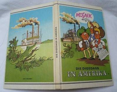 Mosaikbuch Die Digedags "In Amerika" 1989 hardcover