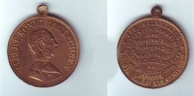 Medaille Meissen K.S. Jägerbataillon Nr.13, 1885