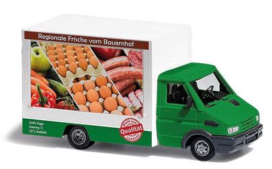 Busch 5428 Verkaufswagen »Regionale Frische« mit Licht, Modell 1:87 (H0)