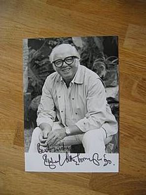 Hollywood Schauspieler Richard Attenborough - handsigniertes Autogramm!!!