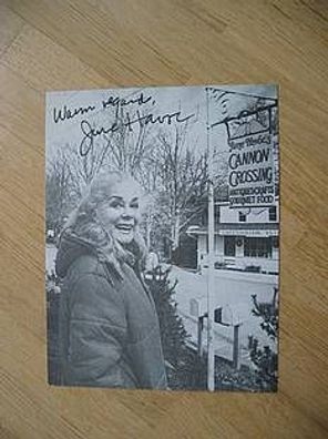 Hollywood Schauspielerin June Havoc - Autogramm!!!