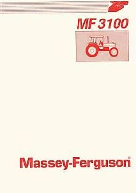 Betriebsanleitung Massey Ferguson MF 3100 Serie MF 3115 MF 3125
