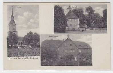 42064 Mehrbild-Ak Gruß aus Kahnsdorf b. Kieritzsch 1928