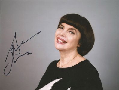 Mireille Mathieu Autogramm