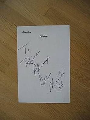 Rat Pack Hollywood Legende Schauspieler & Sänger Dean Martin - handsign. Autogramm!!!