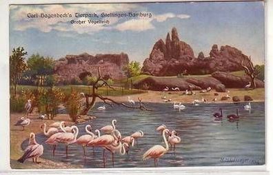 09845 Ak Hamburg Stellingen Hagenbecks Tierpark um 1910