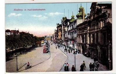 41303 Ak Hamburg St. Pauli Spielbudenplatz um 1910