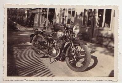 40846 Foto altes Motorrad DKW ? um 1930