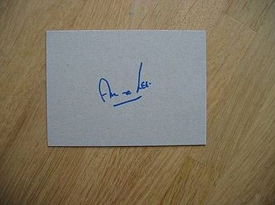 Hollywood Schauspielerin Anna Lee - hands. Autogramm!!!