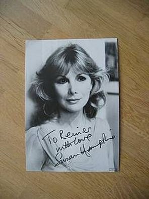 Schauspielerin Susan Hampshire handsigniertes Autogramm