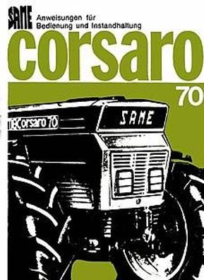 Anweisung für Bedienung und Wartung Same Cosaro 70