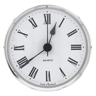 UTS Einsteckwerk Uhrwerk Quarz Römisch Ø 103 mm * Made Germany