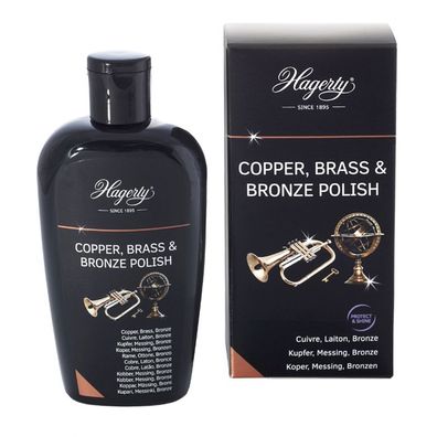 Hagerty Kupfer reinigen mit Copper Brass & Bronze Polish für Kupfer Messing & Bronze