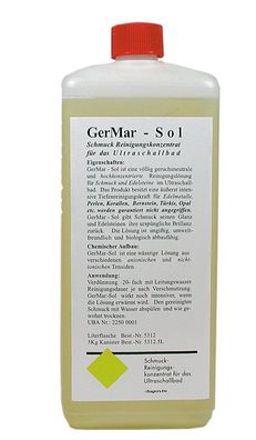 GerMar-Sol Schmuck Reinigungskonzentrat für Ultraschallbad (1 L)