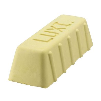 LUXI Polierpaste Politur gelb Messing, Kupfer, Edelstahl polieren (300 g)